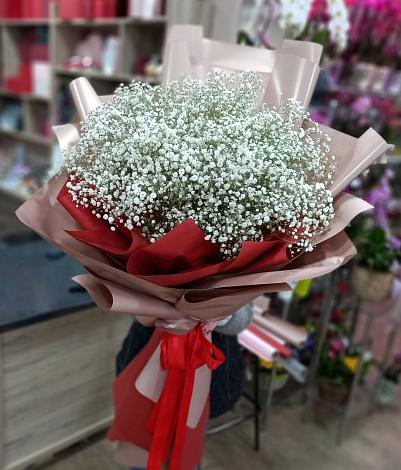 Букет цветов из: Гипсофила в Пелагиаде