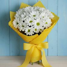 Букет цветов из:  Хризантемы #REPLACE_PRED# Пелагиаде