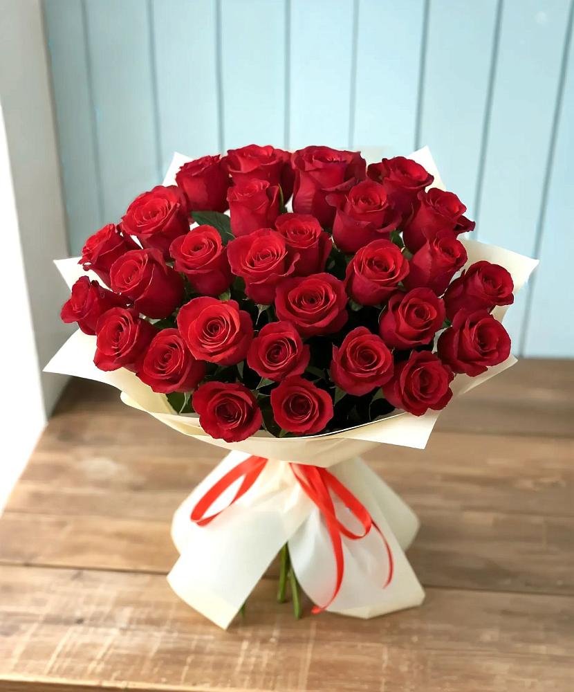 Букет 29 Красных роз в Пелагиаде