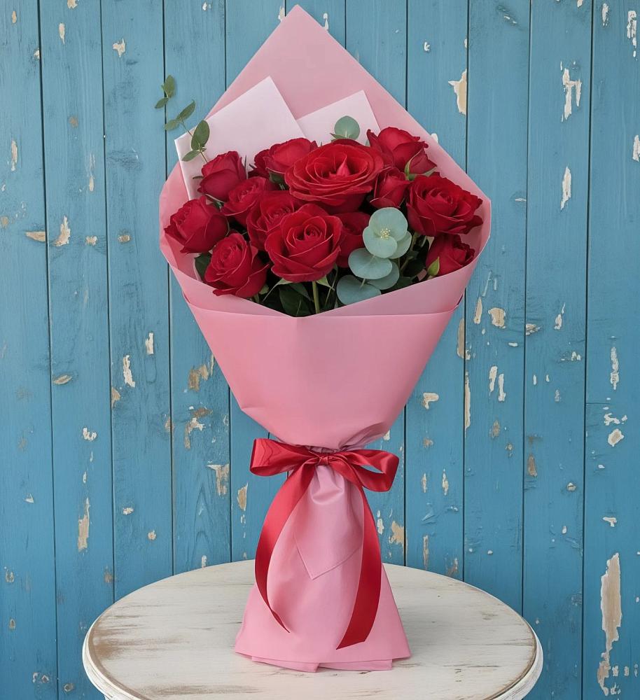 Букет цветов из: Розы в Пелагиаде