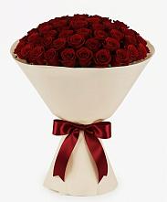Букет 101 Бордовая роза Блэк Бакарра в Пелагиаде