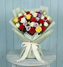 Букет цветов из:  Розы в Пелагиаде