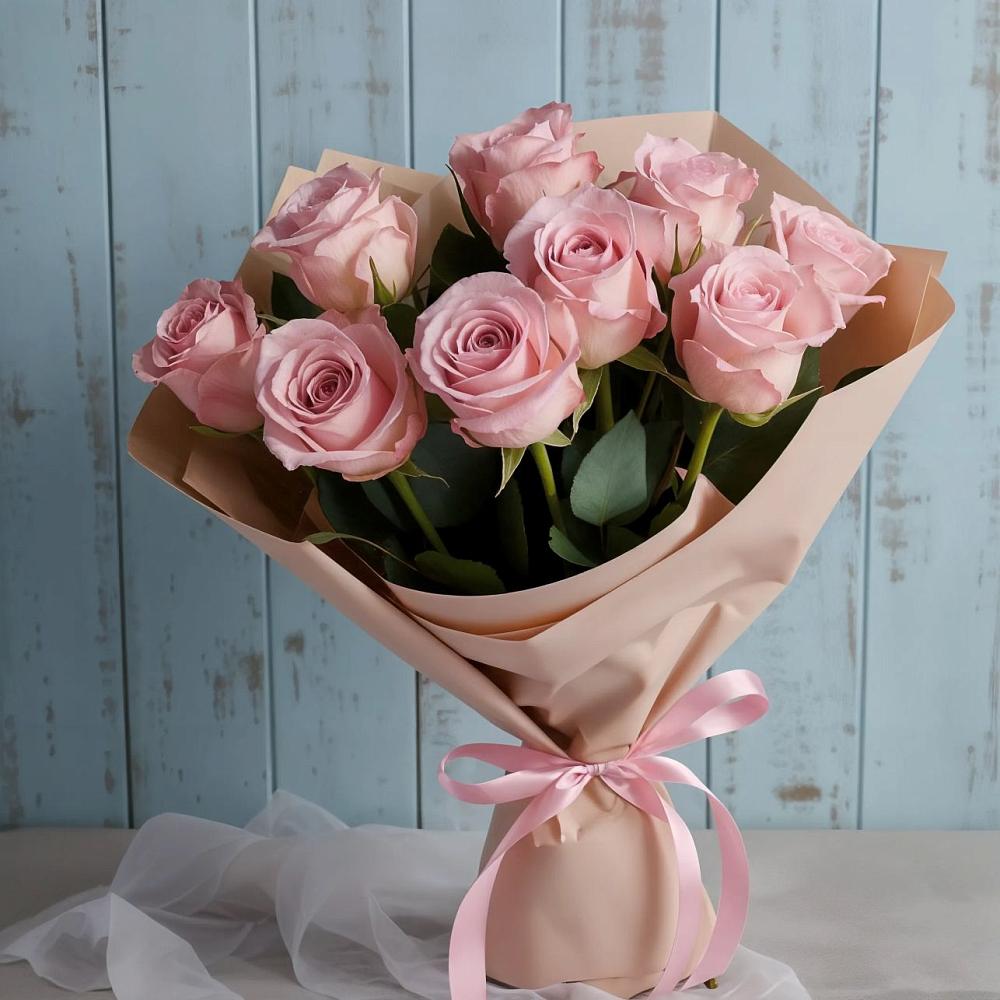 Букет цветов из: Розы в Пелагиаде