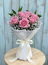 Букет цветов из:  Розы #REPLACE_PRED# Пелагиаде