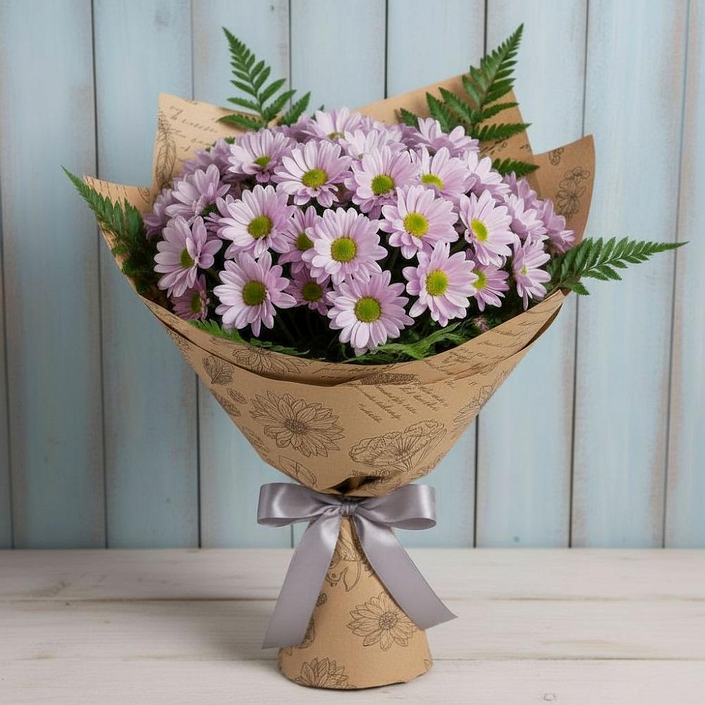 Букет цветов из: Хризантемы в Пелагиаде