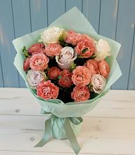 Букет цветов из:  Розы #REPLACE_PRED# Пелагиаде