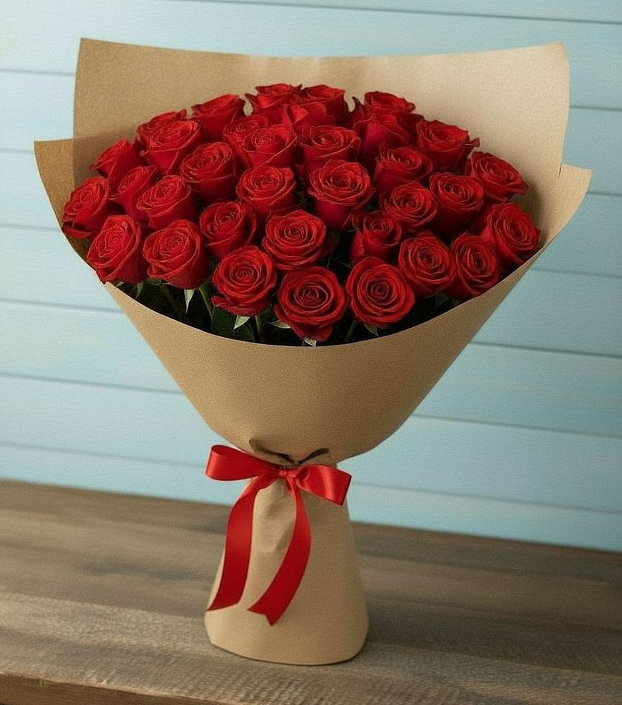 Букет Красные розы Милано в Пелагиаде