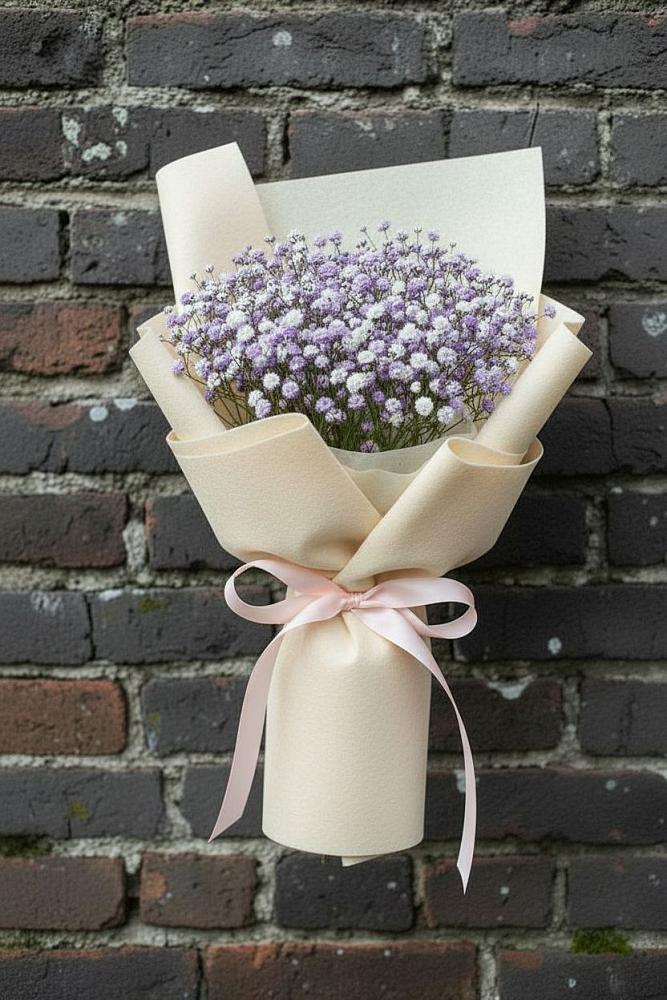 Букет цветов из: Гипсофила в Пелагиаде