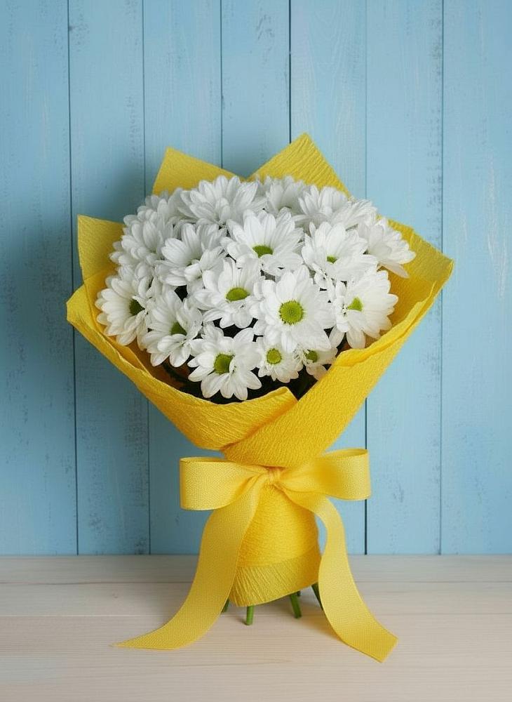 Букет цветов из: Хризантемы в Пелагиаде