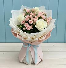 Букет цветов из:  Розы в Пелагиаде