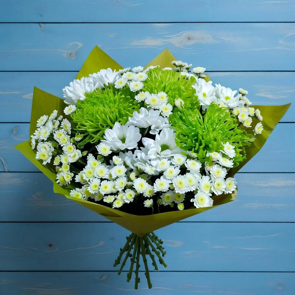 Букет цветов из: Хризантемы в Пелагиаде