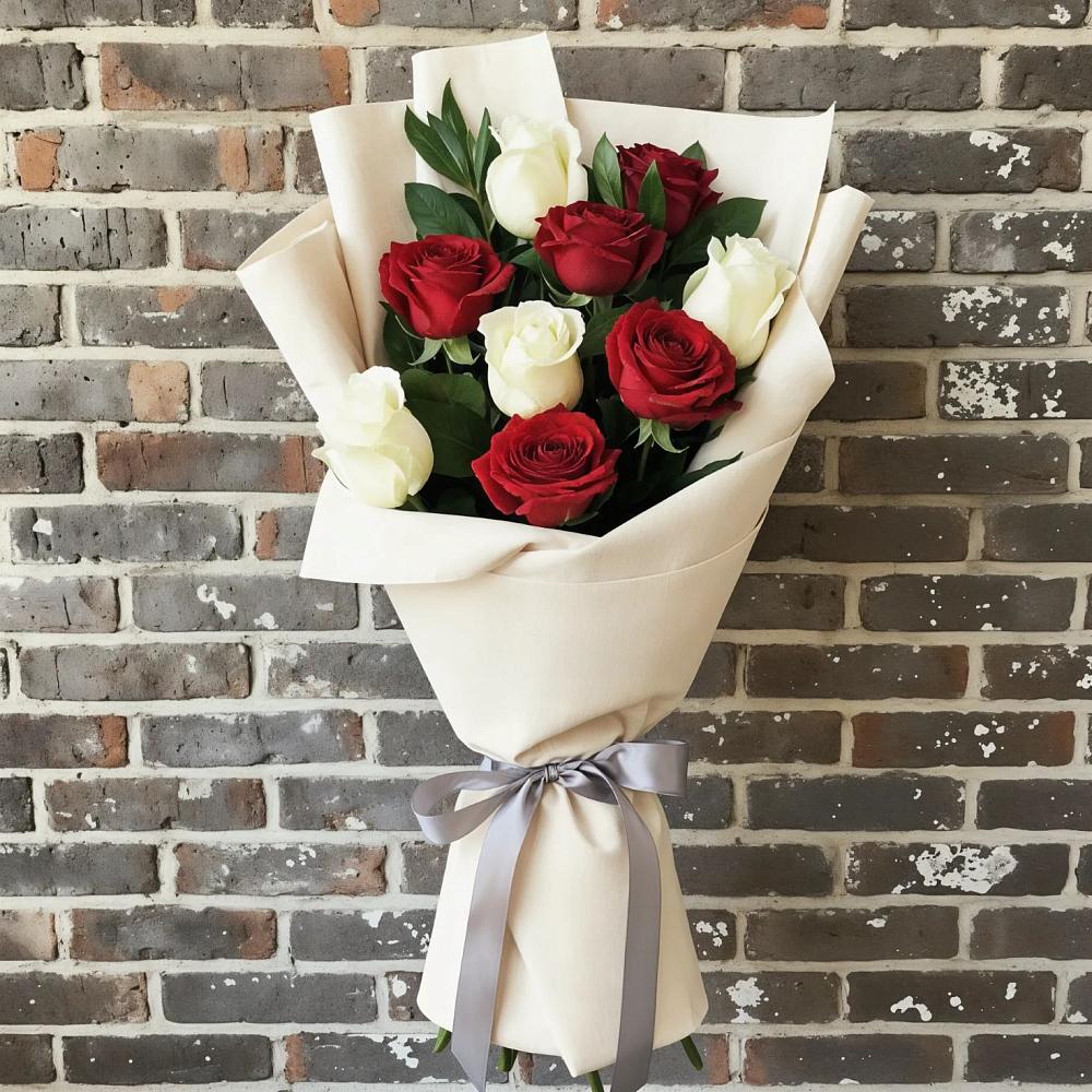 Букет цветов из: Розы в Пелагиаде