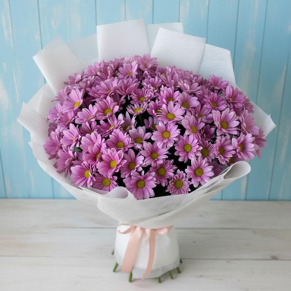 Букет цветов из: Хризантемы в Пелагиаде