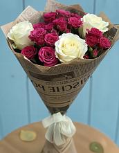 Букет цветов из:  Розы в Пелагиаде