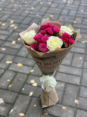 Букет цветов из: Розы в Пелагиаде